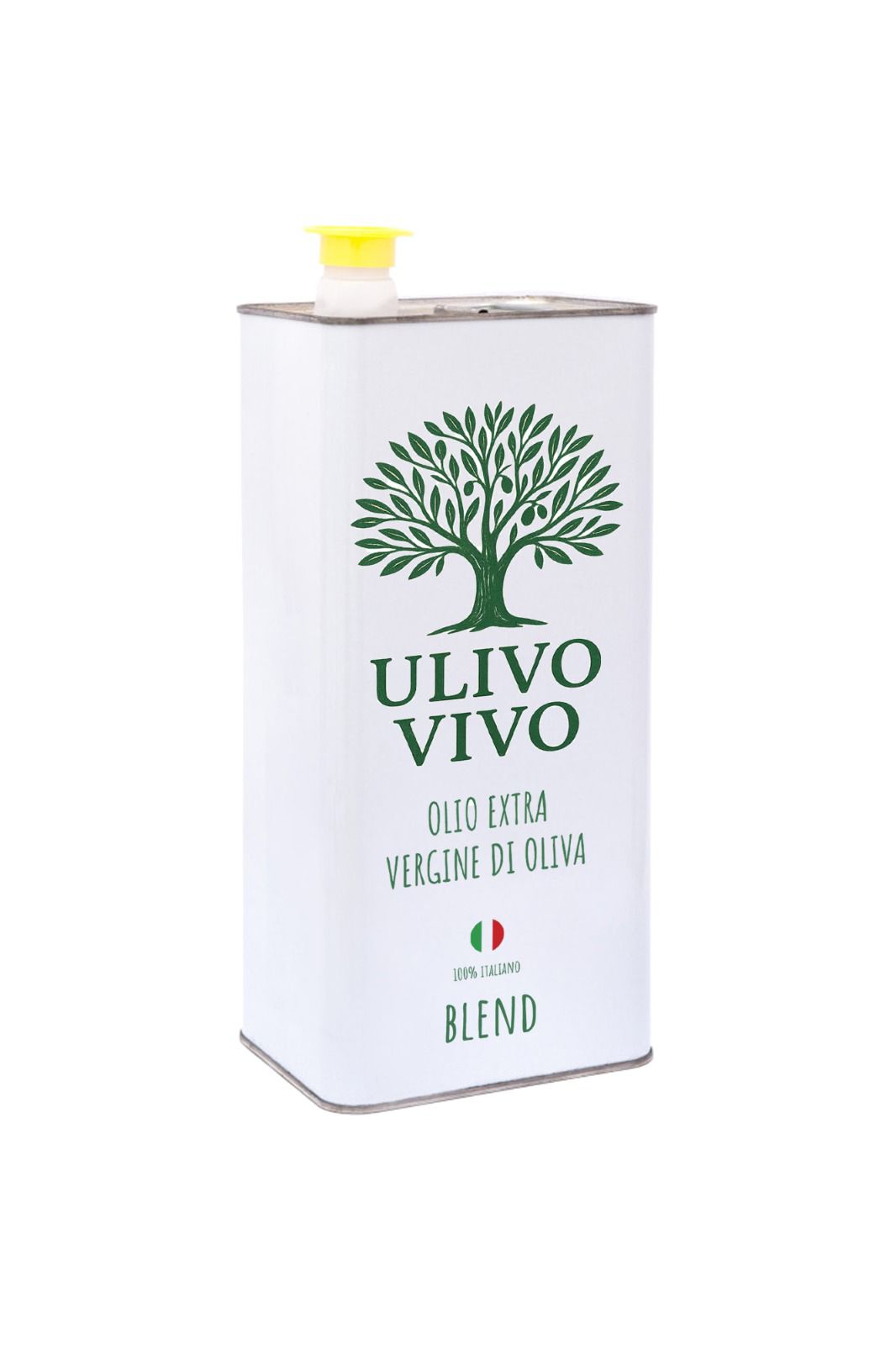 Ulivo Vivo Olio Extravergine Vergine di Oliva in latta da 5L Blend